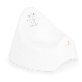 Baby potty Zebra white