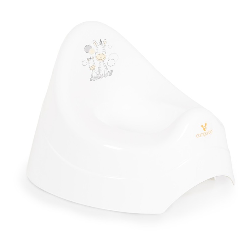 Baby potty Zebra white