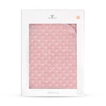 Baby blanket 80/90 cm Bloomy pink 6621