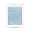 Baby blanket 80/90 cm Bloomy blue 6621