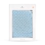 Baby blanket 80/90 cm Bloomy blue 6621
