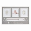 Hand and foot print set with photo frame