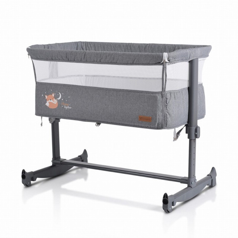Baby crib Always Together grey
