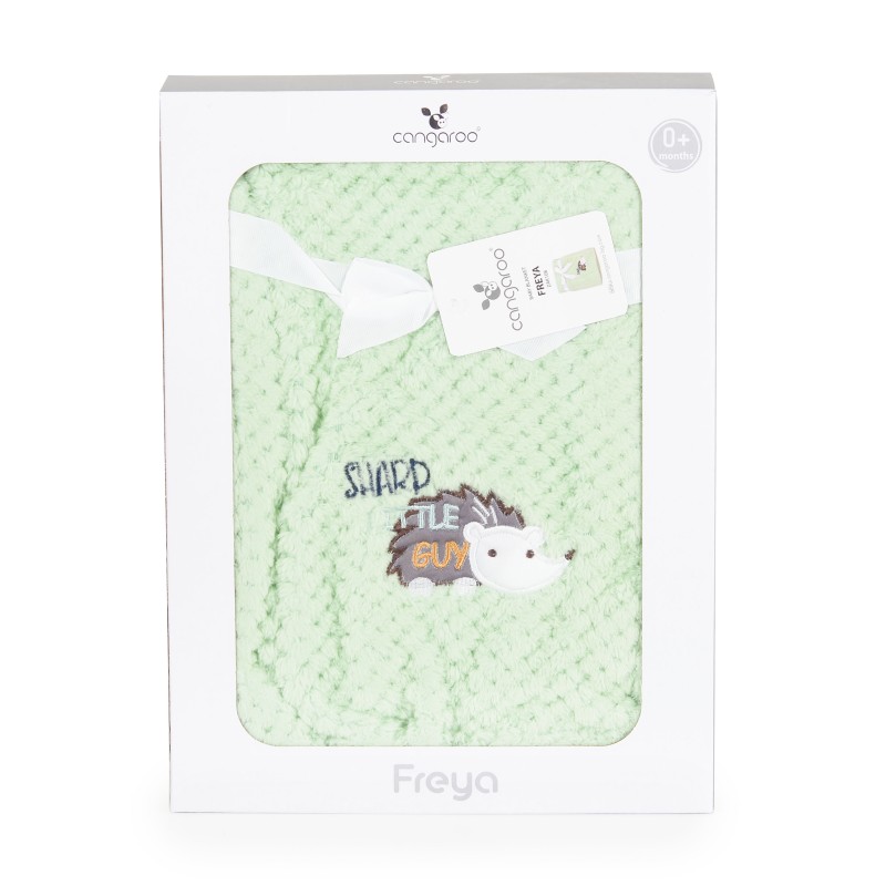 Baby blanket Freya green