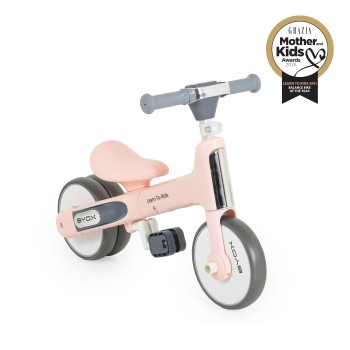 Learn-to-Ride mini balance bike pink
