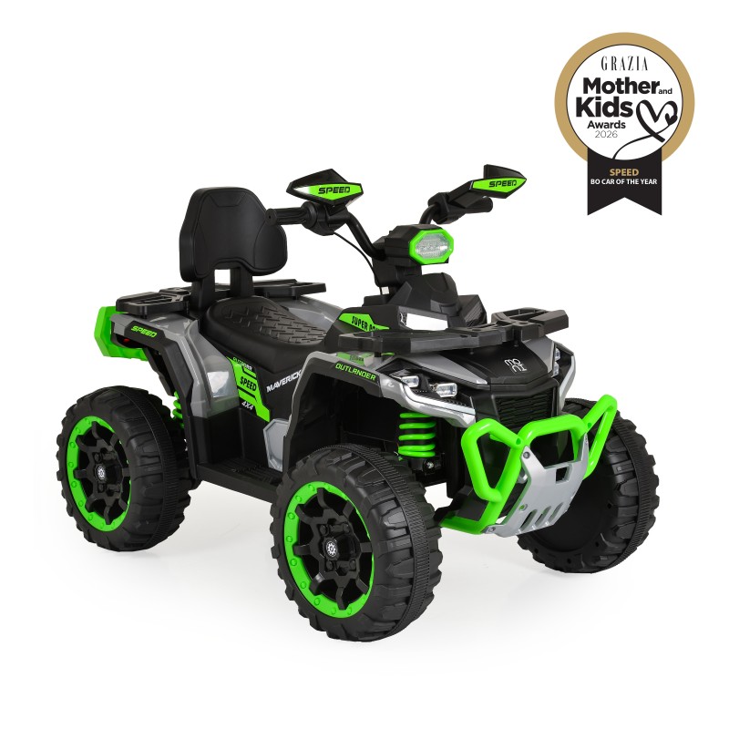 Ηλεκτροκίνητη Παιδική Γουρούνα - BO Speed green