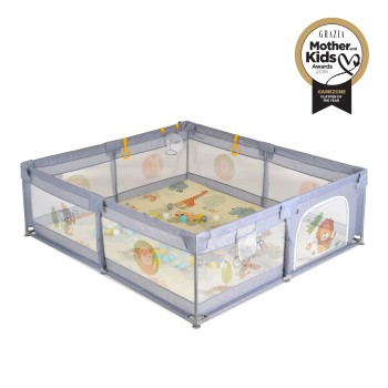 Playpen GameZone 150*200 with accessories grey