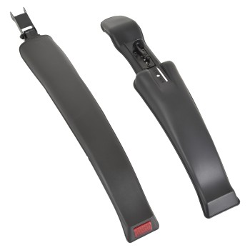 26 plastic mudguard with light reflector 85132