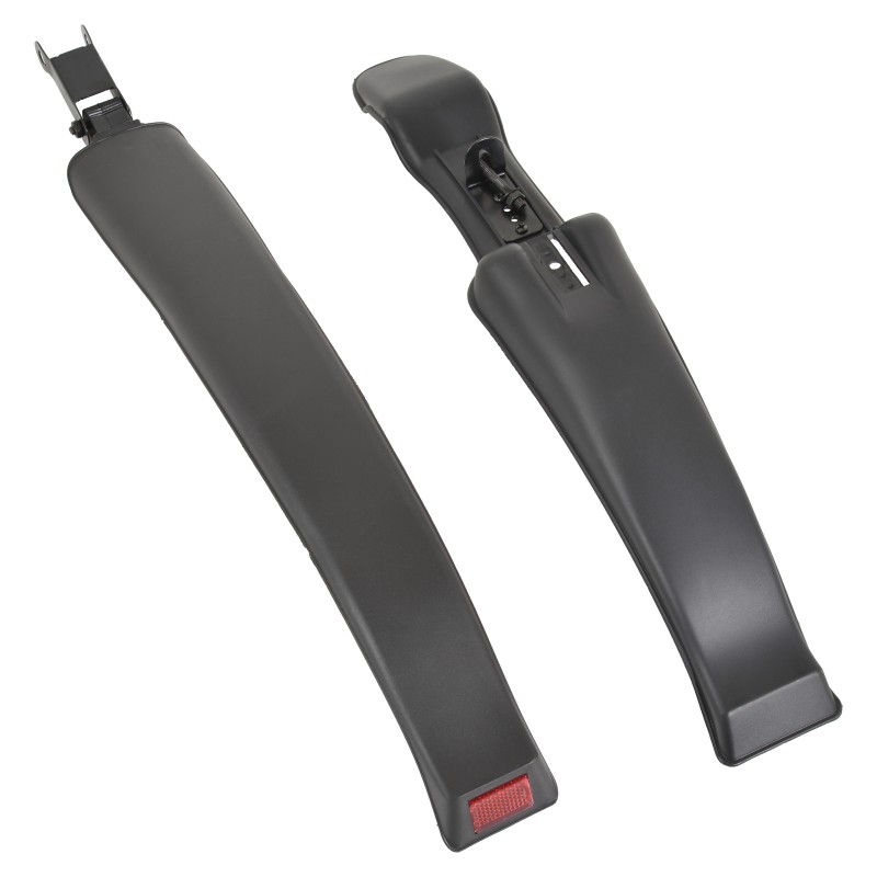 26 plastic mudguard with light reflector 85132