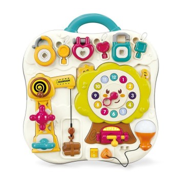 Montessori educational board with music
