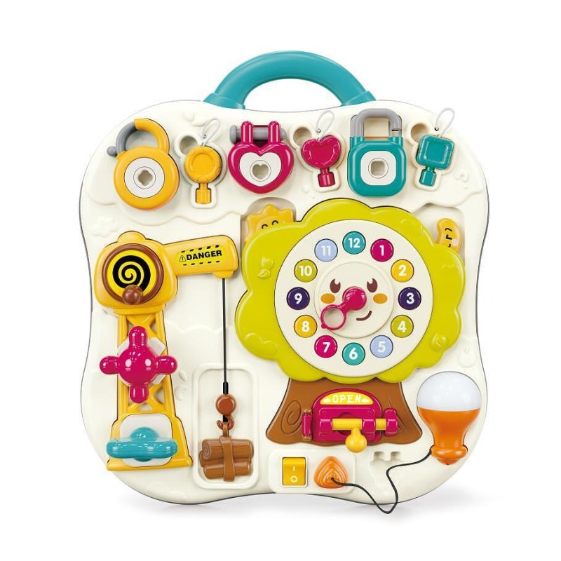 Montessori educational board with music
