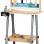 Wooden workshop table with tools 32 elements Ecotoys