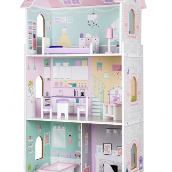 Ξύλινο Κουκλόσπιτο -  Blueberry Mansion - Ecotoys