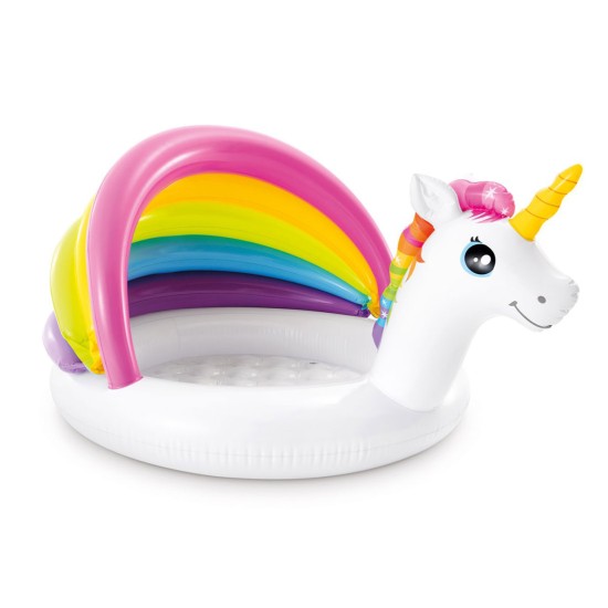 Inflatable pool, water paddling pool, unicorn pool, roof, Intex 57113 Inflatable pool, water paddling pool, unicorn pool, roof, Intex 57113