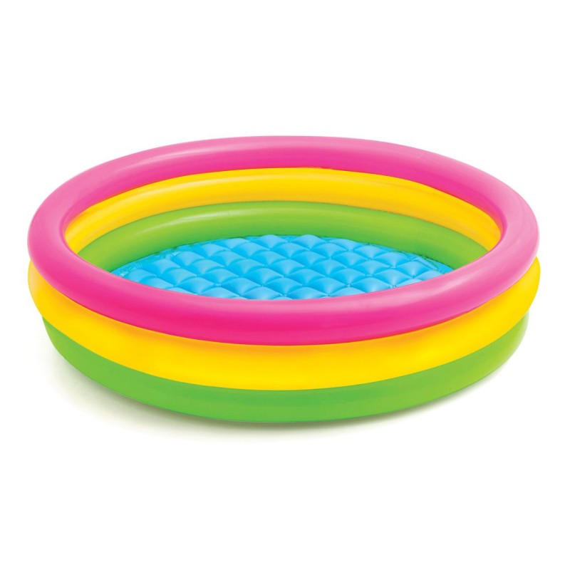 Inflatable paddling pool for children rainbow INTEX 57422