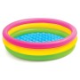 Inflatable paddling pool for children rainbow INTEX 57422