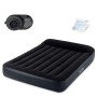 Inflatable Mattress 203x152 cm with Pump Velour Bed Intex 64150ND