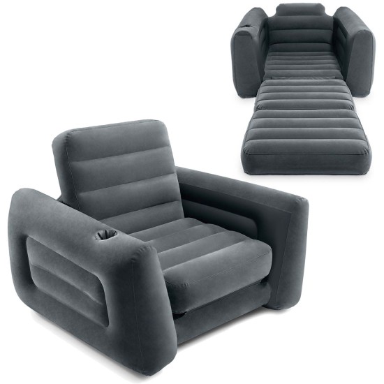 Inflatable armchair, mattress, daybed, bed 2in1 INTEX - 221x107x66 cm Inflatable armchair, mattress, daybed, bed 2in1 INTEX - 221x107x66 cm