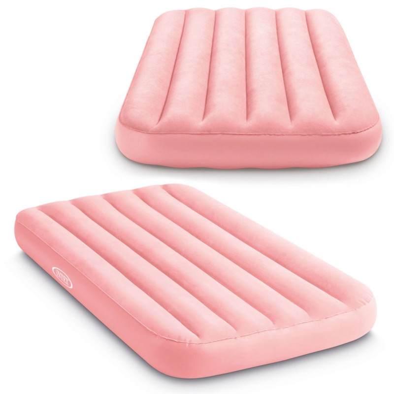 Inflatable Childrens Sleeping Mattress 157x88x18 cm Pink INTEX 66803