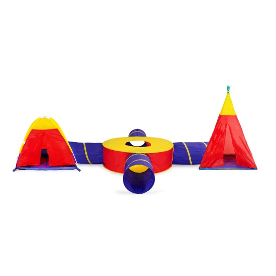 Set of childrens tents 7in1 houses + 4 tunnels Set of childrens tents 7in1 houses + 4 tunnels