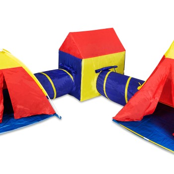 Set of tents for children 5in1 house + Iplay tunnels