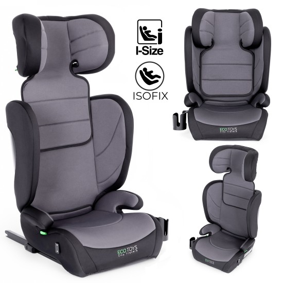 Fotelik samochodowy ISOFIX dla dzieci od 100 cm miejsce na napoje ECOTOYS Fotelik samochodowy ISOFIX dla dzieci od 100 cm miejsce na napoje ECOTOYS