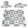 Foam mat with fence puzzle dry pool 36 pieces Ecotoys