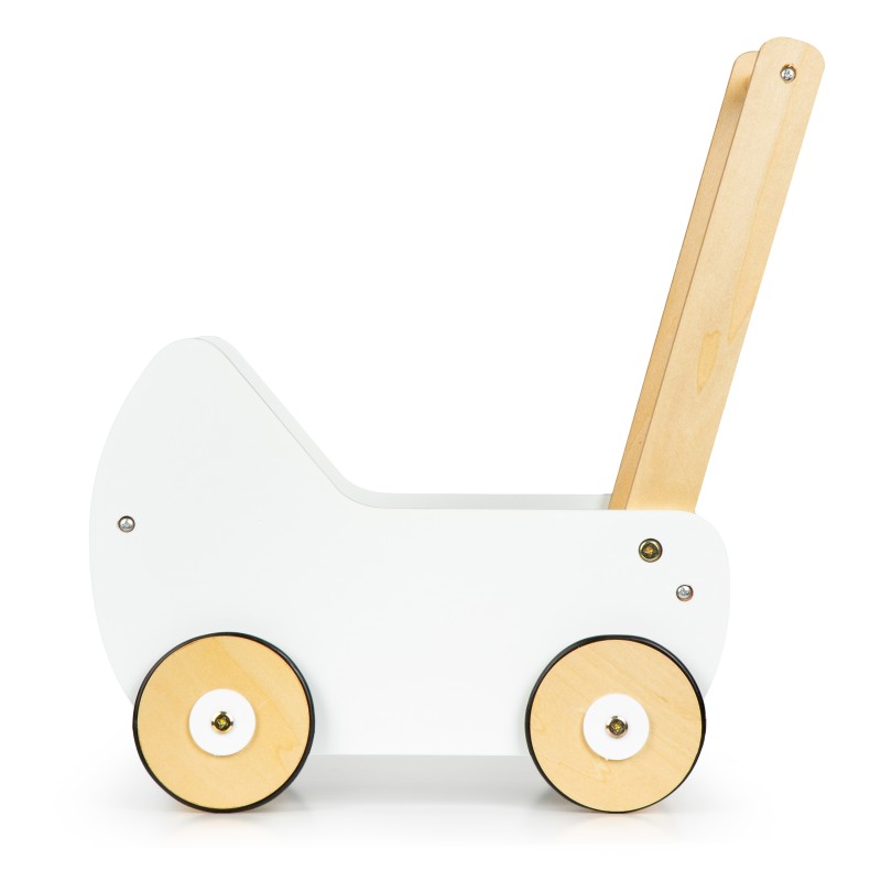 Wooden doll pram stroller walker ECOTOYS