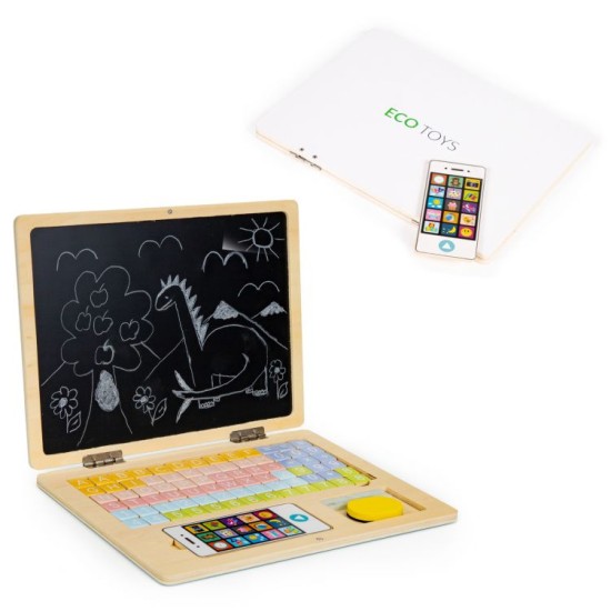 Magnetic educational blackboard laptop letters numbers Magnetic educational blackboard laptop letters numbers