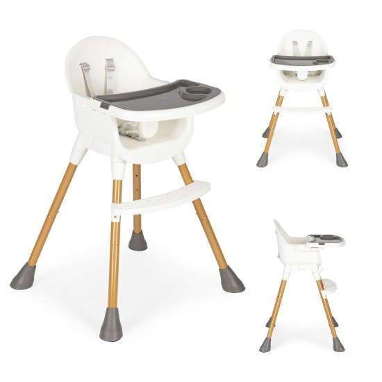 Καρεκλάκι Φαγητού - White - ECOTOYS