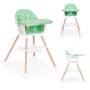 Child feeding chair 2-in-1, green, ECOTOYS