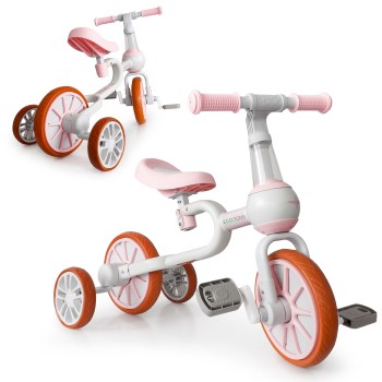 Balance bike 4in1 Pedals Side wheels
