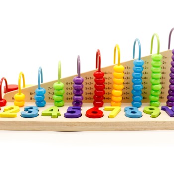 Εκπαιδευτική abacus + Ξύλινη Αρίθμιση Ecotoys