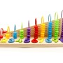 Εκπαιδευτική abacus + Ξύλινη Αρίθμιση Ecotoys