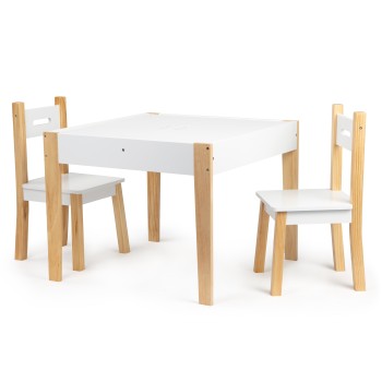 Table with two chairs children's furniture set ECOTOYS