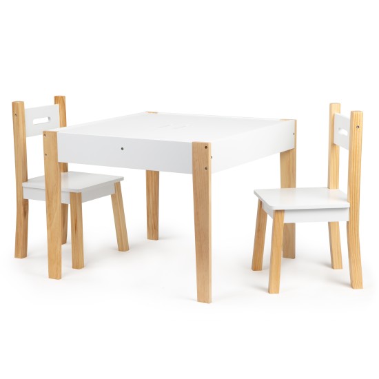 Table with two chairs childrens furniture set ECOTOYS