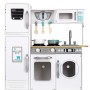 Huge white wooden children's kitchen by ECOTOYS