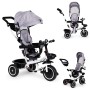 Tricycle with rotating seat 360' ECOTOYS gray