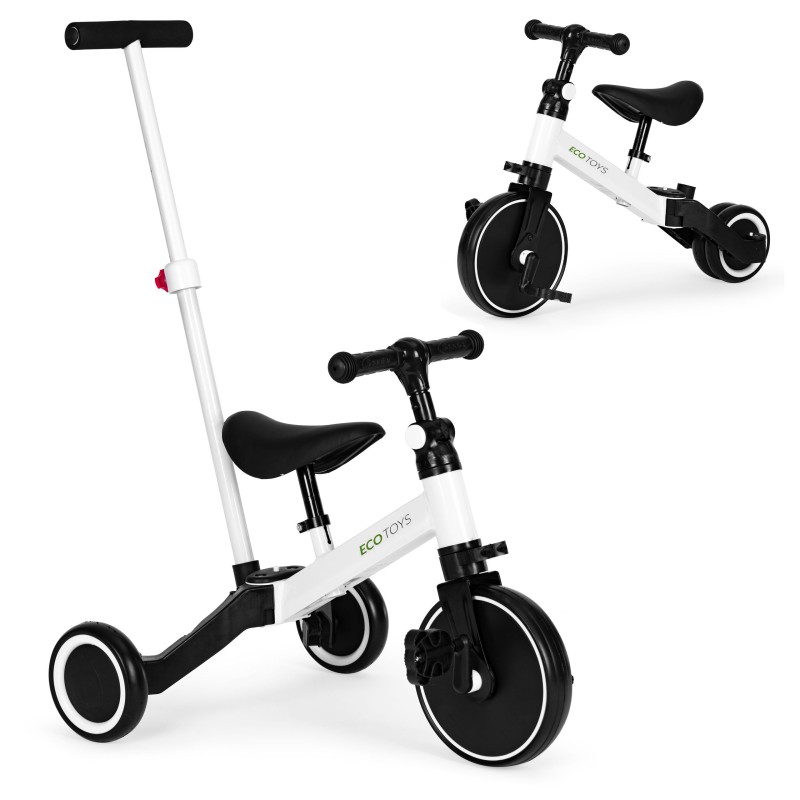 Tricycle runing bike with push handle 2 in 1