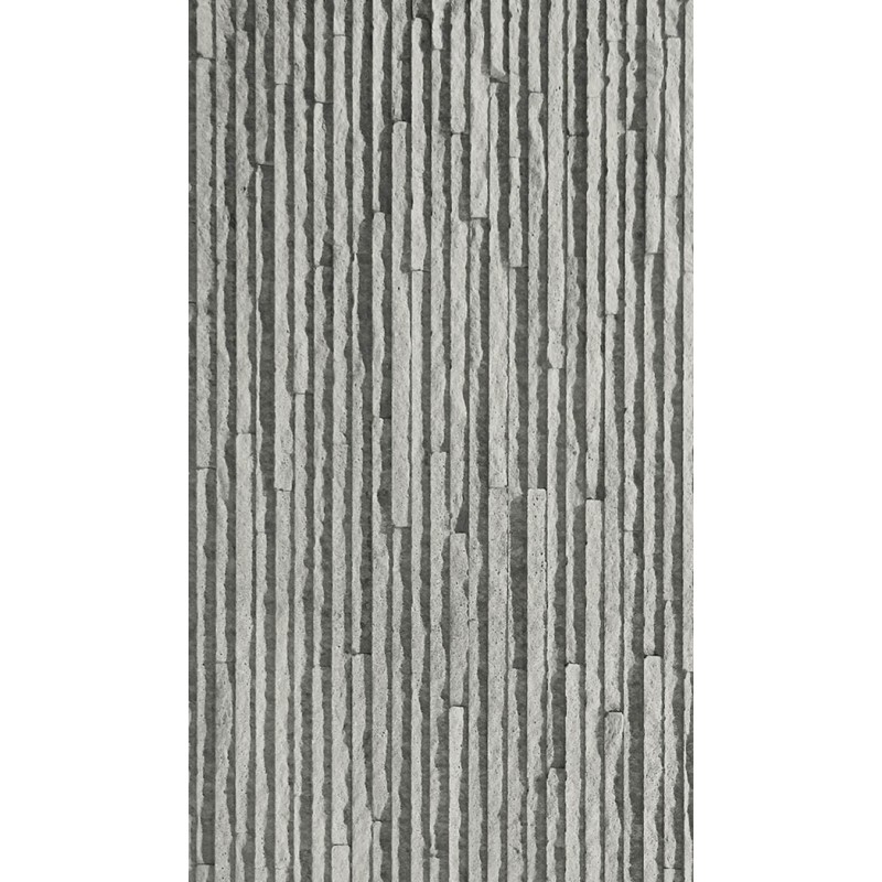 PANEL ΕΥΚΑΜΠΤΗΣ ΠΕΤΡΑΣ 111040 MURETTO STONE 600/1200mm LIGHT GREY NewPlan