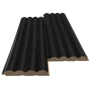 MDF PANEL ME 3D ΠΗΧΑΚΙΑ 805090 WAVE ST 16/119/2750mm BLACK EDITION NewPlan