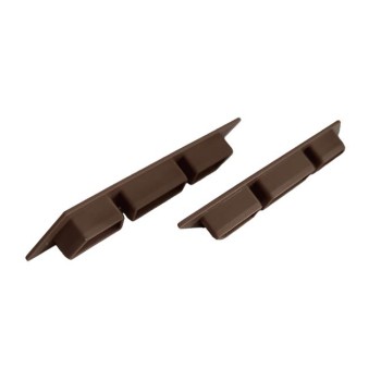 ΤΑΠΑ ΠΛΑΣΤΙΚΗ ΓΙΑ DECK ΠΕΡΙΦΡΑΞΗΣ  Φ12mm 60110 D.BROWN LEFT NewPlan