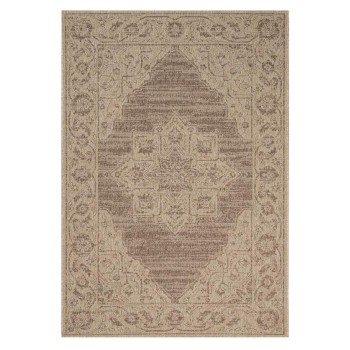 ΧΑΛΙ ETHNIK  204005C BROWN/CARAMEL BEIGE - 070X140  NewPlan