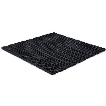 ΠΛΑΣΤΙΚΟ ΔΑΠΕΔΟ ZIGZAG ΜΑΤ 8mm BLACK 1.20Μ NewPlan