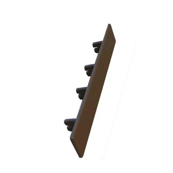 ΤΑΠΑ ΠΛΑΣΤΙΚΗ ΓΙΑ DECK ΔΑΠΕΔΟΥ   23mm 40110 D.BROWN NewPlan