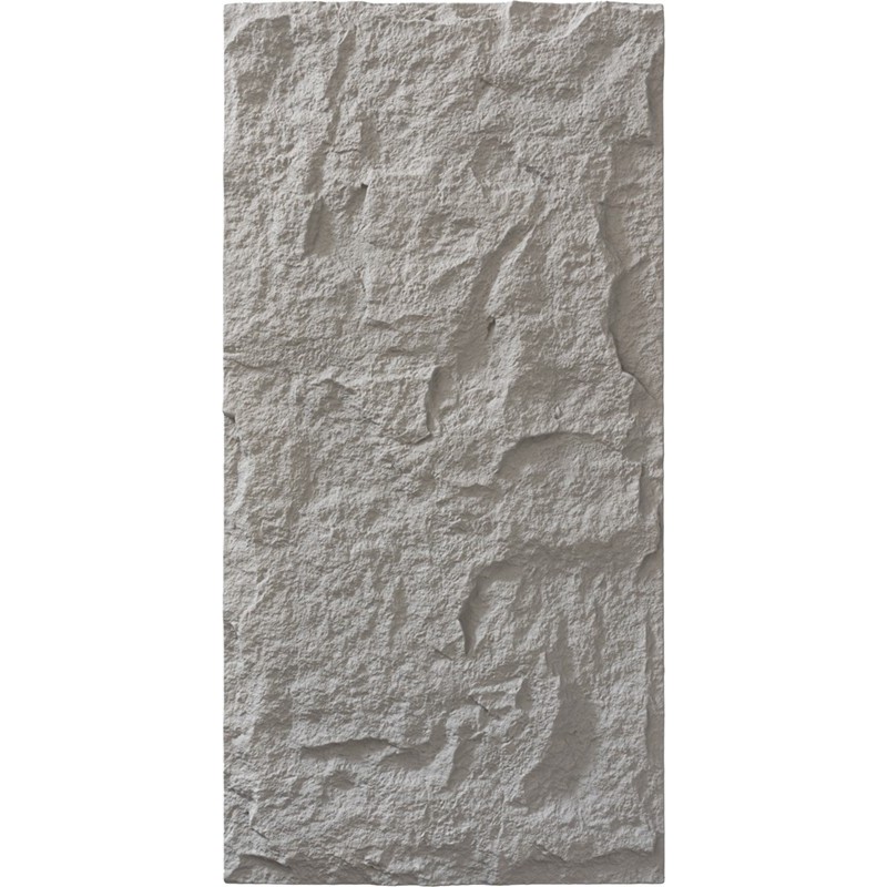 PANEL PU ΤΕΧΝΗΤΗΣ ΠΕΤΡΑΣ 305040 STONE SKIN 600/1200mm LIGHT GREY NewPlan