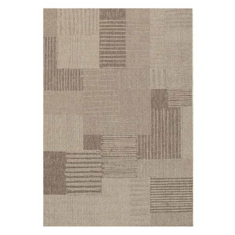 ΧΑΛΙ ETHNIK  20706C BROWN/CARAMEL BEIGE - 133X190  NewPlan