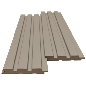 MDF PANEL ΜΕ 3D ΠΗΧΑΚΙΑ 506090 BEAT DL 16/119/2750mm SAND GREY NewPlan