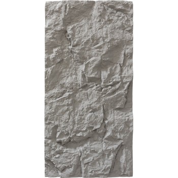 PANEL PU ΤΕΧΝΗΤΗΣ ΠΕΤΡΑΣ 321040 MOUNTAIN ROCK 600/1200mm LIGHT GREY NewPlan
