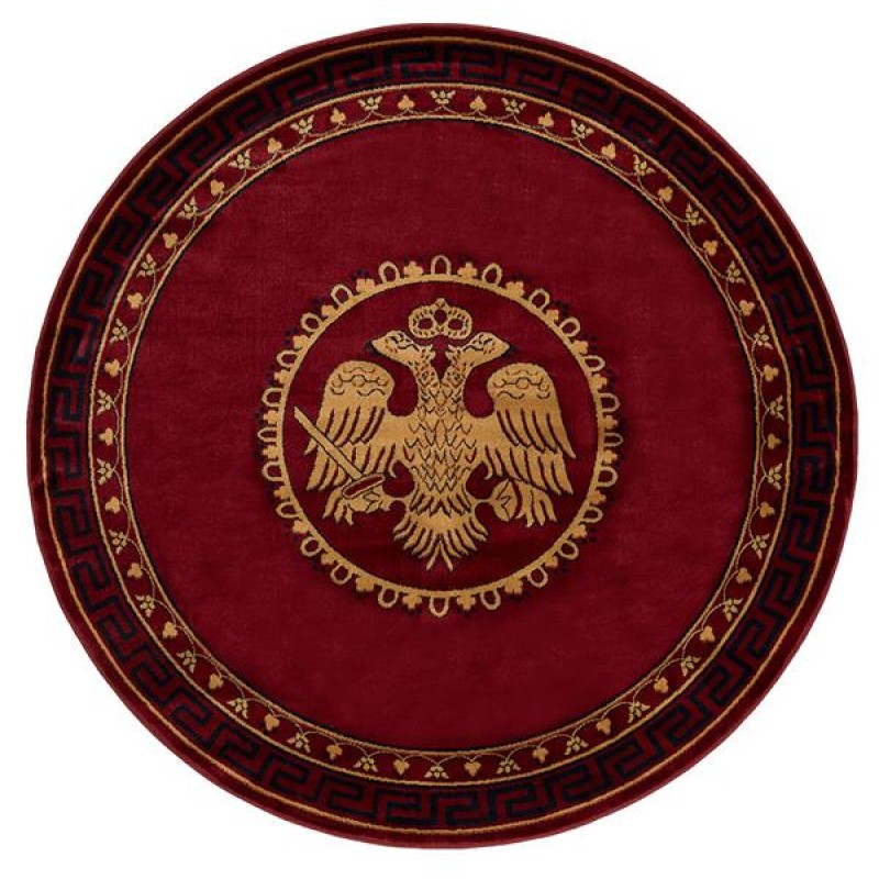 ΧΑΛΙ ΕΚΚΛΗΣΙΑΣΤΙΚΟ ATHOS 2128A BURGUNDY  ΡΟΤΟΝΤΑ - 300X300  NewPlan